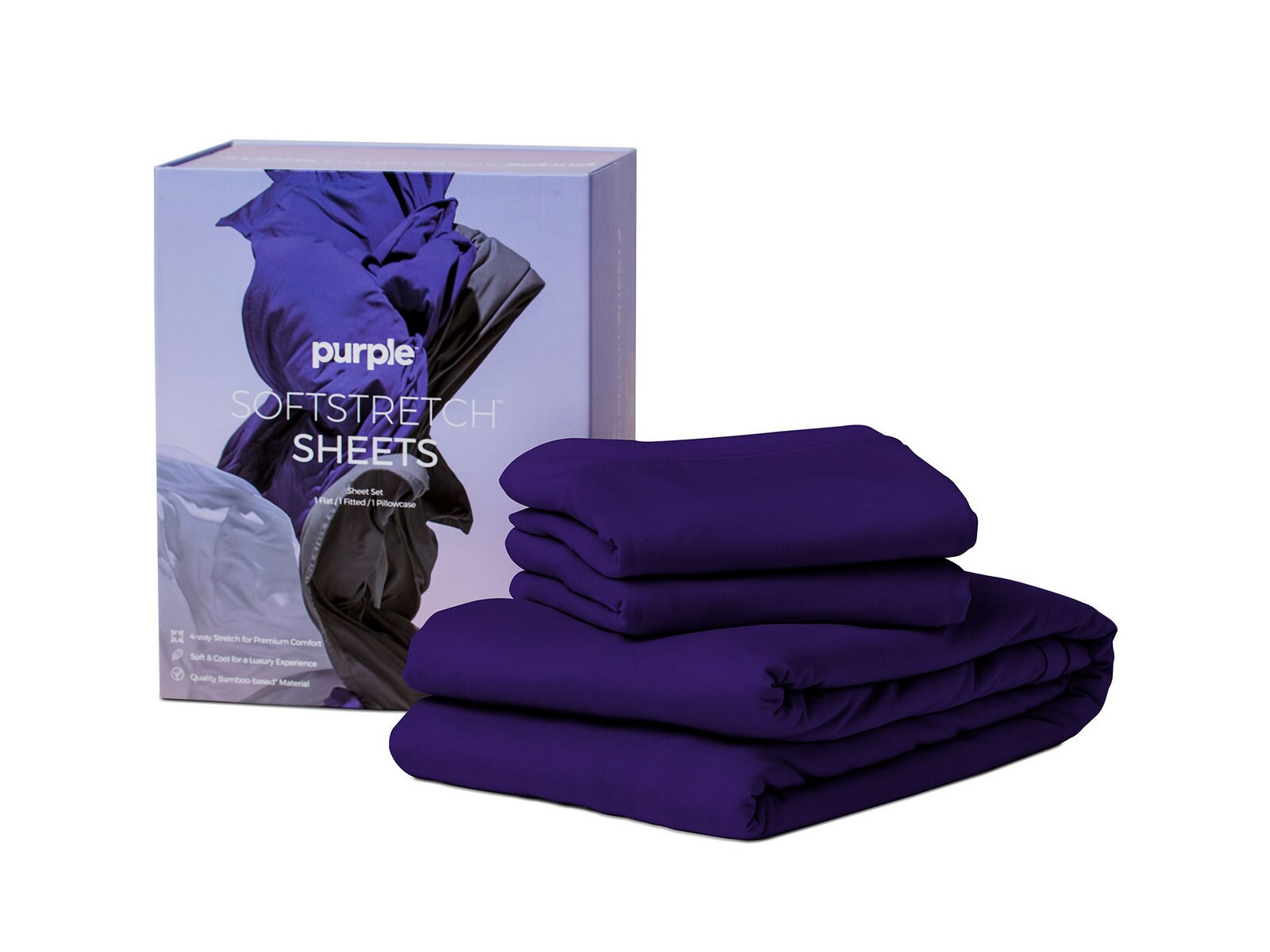 Purple SoftStretch Sheet Set Mattress Firm